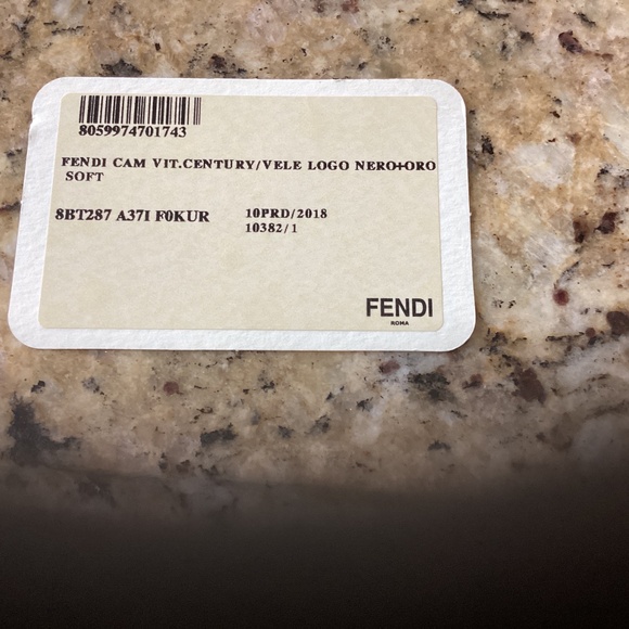 FENDI black leather camera bag - Picture 10 of 16